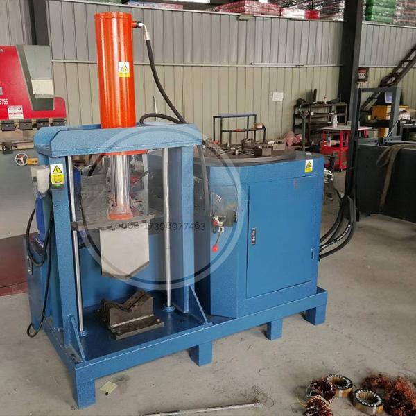 Máquina de desmantelamento de motores para enrolamento de cobre tirador gerador de carro puxando com alta pureza