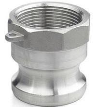 stainless steel male end threaded camlock couplings A TYPE