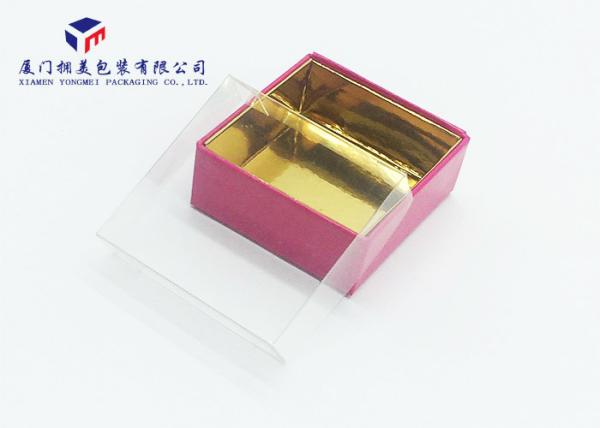 Clear PET Cover For Various Kind Boxes Hard Plastic Box Packaging 6.2X6.2X2cm