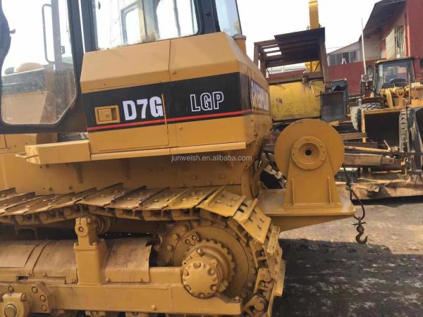 Used Cat D7g Dozer with Hydraulic Winch High Operating Efficiency Dozing Capacity 7.5m3