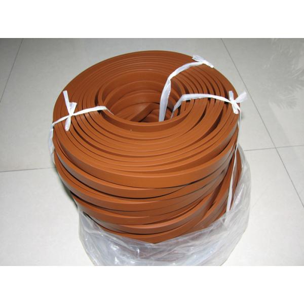 Качество еды нашивки силикона Брауна/шнур силиконовой резины без прочности на растяжение запаха высокой