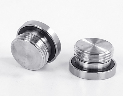304 Stainless Steel Hex Oil Drain Plug With Wide Range Laryngeal plug