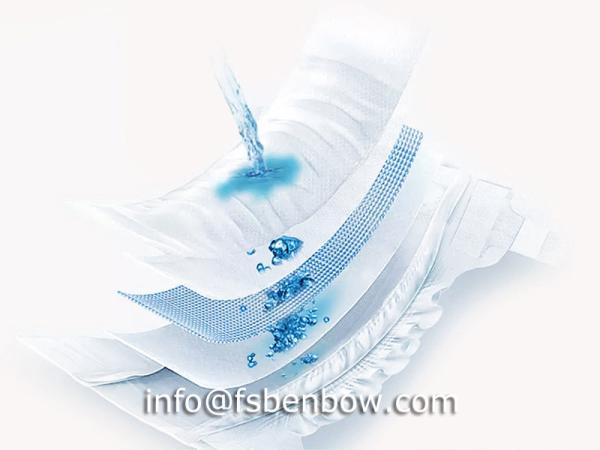 Printed Type Baby Diaper, Baby Underwear Overnight Taped Velcro Diaper