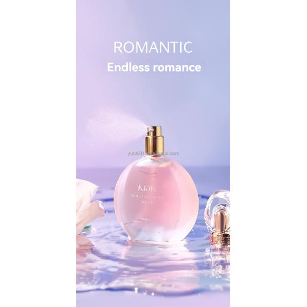 Long-lasting Light Perfume Spray 50ml Simple Flower Fruit Scent for Women's Fragrance