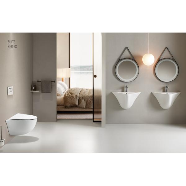 Special Shapes Wall Hung Toilet With Hidden Water Tank And Single Hole