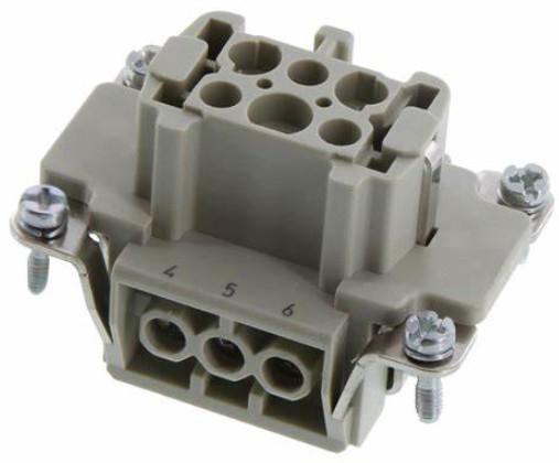 09330062701 - IP67 Waterproof Quick-Connect - Industrial High-Current Stainless Rugged - Connector