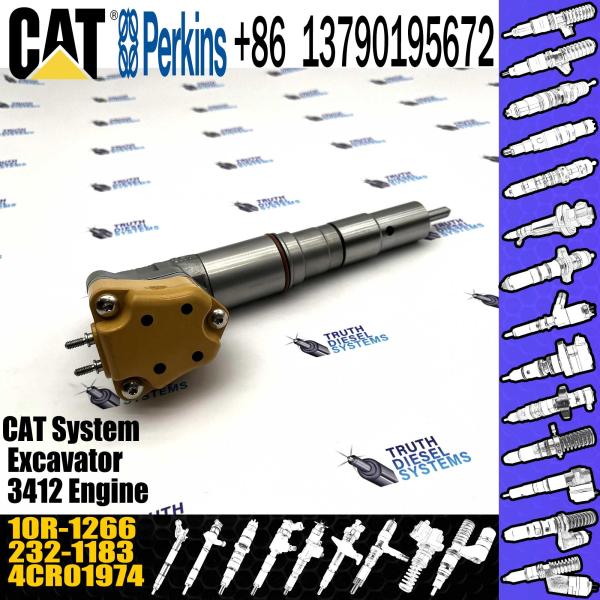 Diesel Fuel Injector 232-1183 10R-1266 For Caterpillar Enhine-industrial 3412E Excavator 5110B