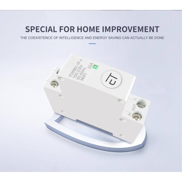 Din Rail WIFI Circuit Breaker Switch Remote Voice Control by Ewelink APP for Home mcb timer 110V 220V 380V
