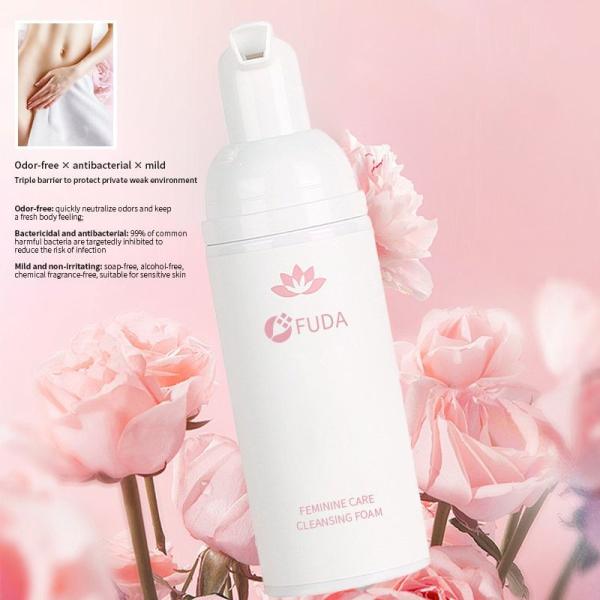 Coconut Oil Natural Feminine Hygiene Wash Women'S Intimate Cleanser Foam Antibacterial