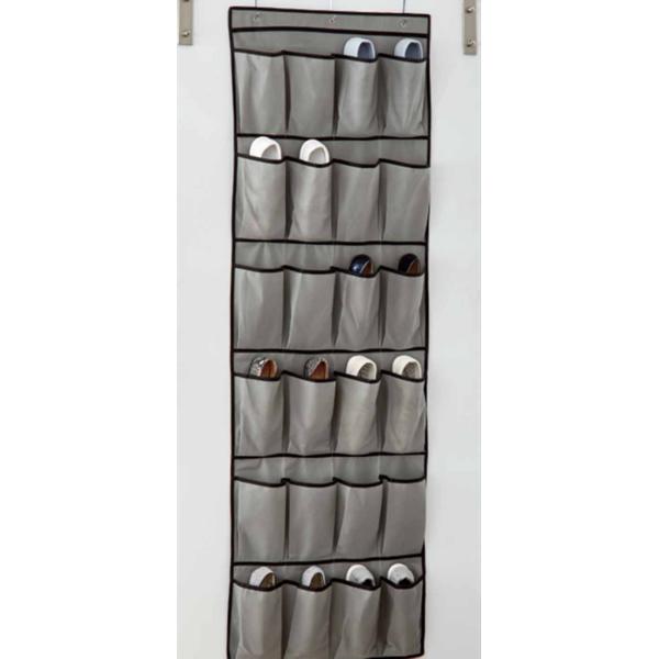 24 больших ткани карманов над организатором ботинка двери