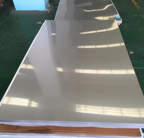A312 Folha de aço inoxidável laminada a frio S316L 309S 310S Inox 420 430 8k 4k para construção