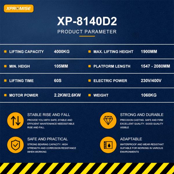 Hydraulic Scissor Car Lift Elevator Lift