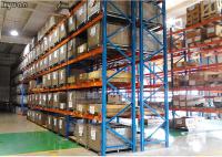 Étagères de empilement sélectives résistantes de support de stockage en rayons de palette de structure métallique