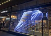 RVB P3.91 500x1000mm LED transparente Mesh Screen