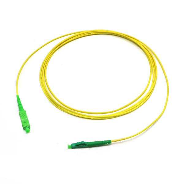 Симплексный SC APC гибкого провода оптического волокна G652D G657A к PVC LSZH LC APC 2mm 3mm