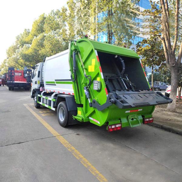 JAC  6 Ton Garbage Compactor Truck 8 CBM Compression Packer Garbage Truck