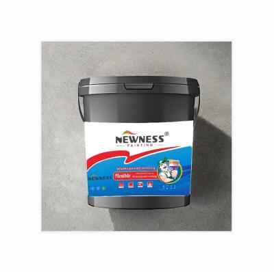 Water Base Grey Waterproof Coating Non-toxic and Non-polluting with 65% Solid Content