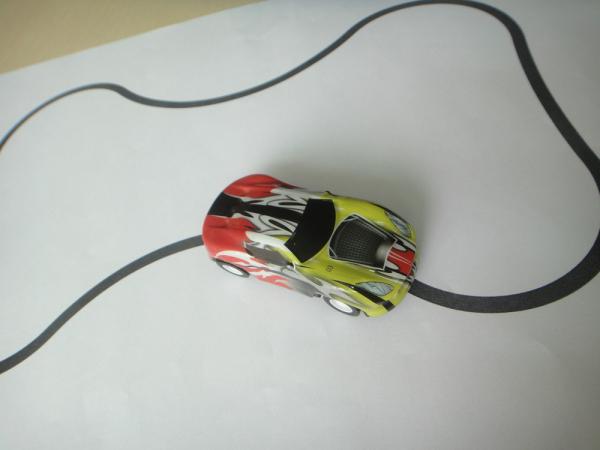 Educational Solar Powered Toy Car Line Track Car Funny Novelty For Children