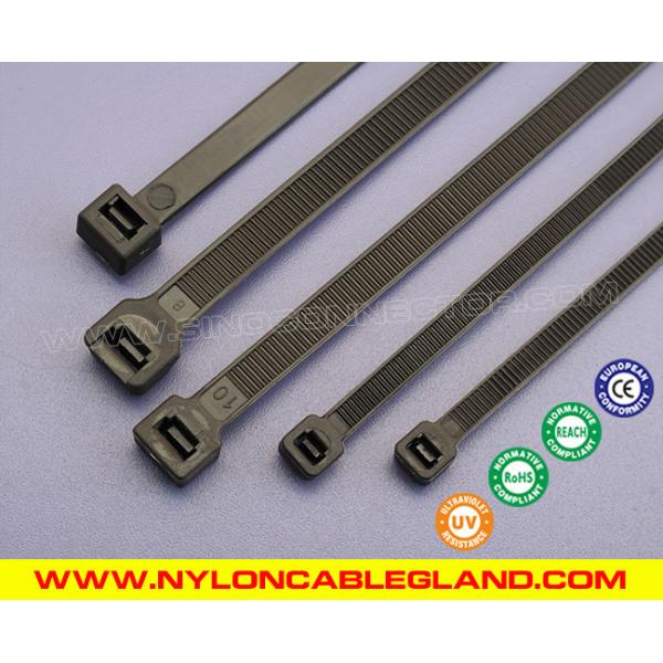 Bridas plásticas ajustables de 80-1020mm de largo, sujetacables nylon versátiles de 2,5-12mm de ancho para mazos cables