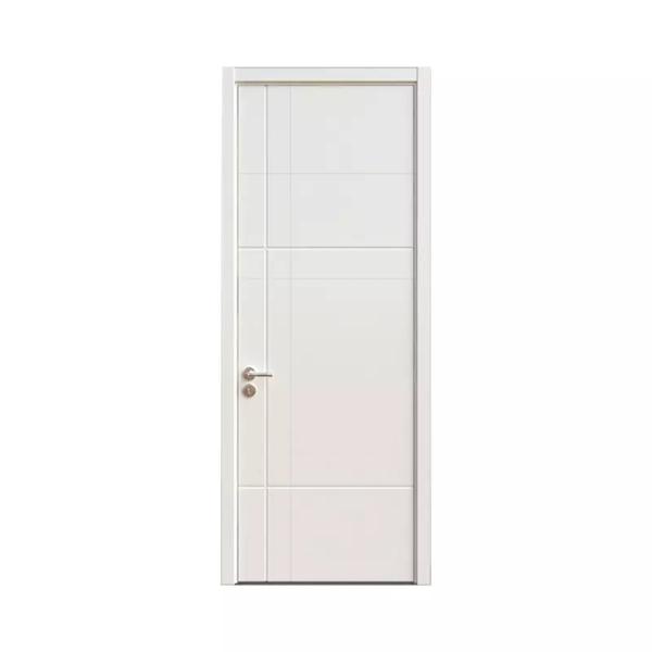 Modern HDF Plywood Thailand Doors , Customized Interior Wood Door