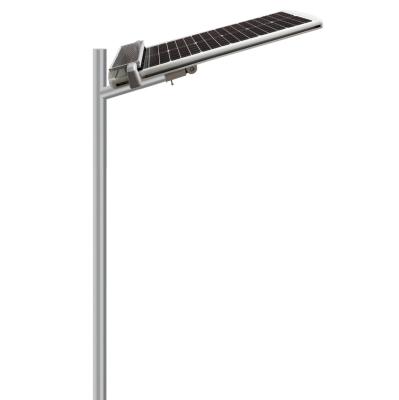 50W 80W 100W 8m LED Solar Street Lights Outdoor Dusk To Dawn
