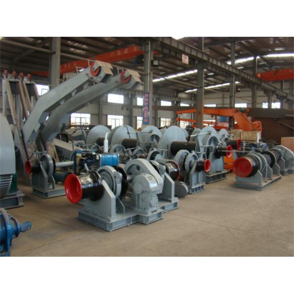 28mm 32mm Rope Pull 500KN Mooring Warping Drum Marine Anchor Winch