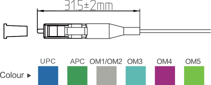 Соединитель волокна LC - сборки кабеля оптического волокна от изготовителя Китая - связь Сион