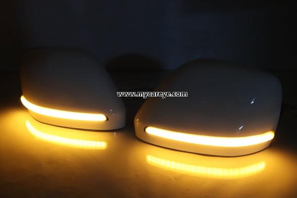 Nissan Patrol Flowing LED Side RearView Mirror Cover Replacement Turn Signal Lights