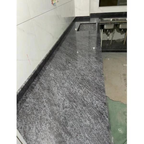 Polished Vizag Blue Granite Tiles in Modern Style for Kitchen Countertop and Flooring