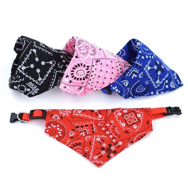 Les Bandanas de chien de vacances d'écharpe de cou de chien de double couche fa