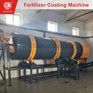 Industrial-Scale Fertilizer Coating System With Automation