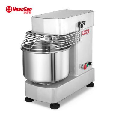 4KG Small Spiral Mixer Table Top Dough Mixer 10 Liter Stepless Speed Regulation