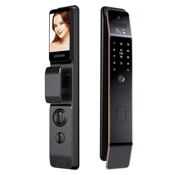 3D Facial Recognition High Security Room Intelligent Home Zinc Alloy Smart Door Lock