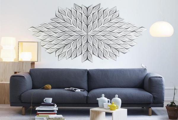 CE 3D Painel de parede de couro impermeável Eco-friendly Para decoração de parede