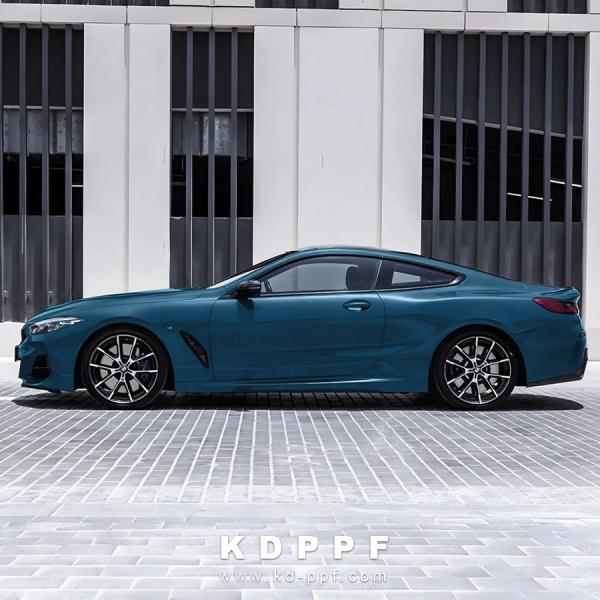 Santorini Blue High Quality Color Paint Protection Film Self Healing Air Release Technology 8mil TPU PPF for Anti Stain