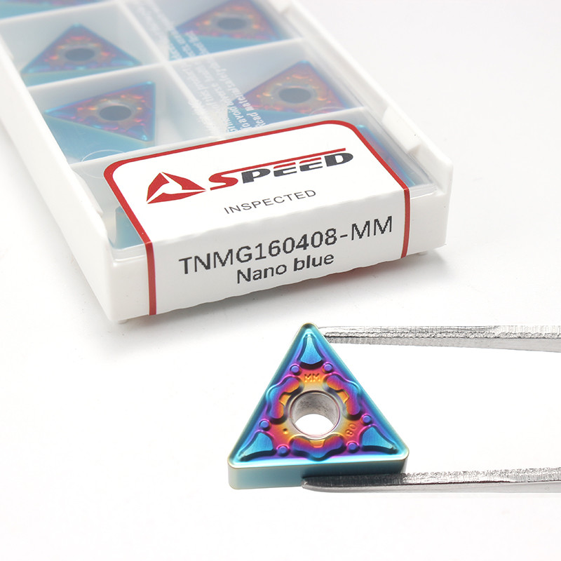 Nano Blue CNMG TNMG WNMG SNMG WNMG CNMG120408 WNMG080408 Вольфрамовый карбид Cnc поворотной вставки вставки