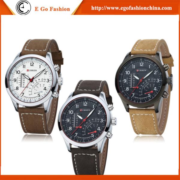E Go Fashion Watch Unisex Watches CURREN Watch Quartz Analog Watches Men's Watch Wholesale