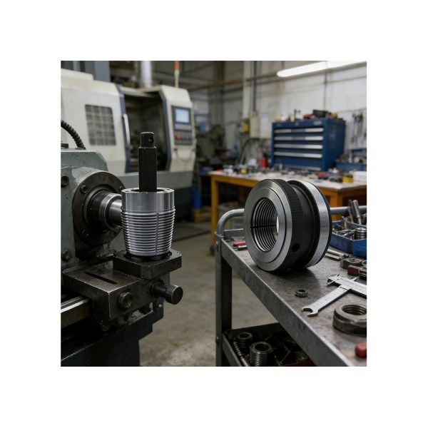Thread-Measuring NC31 Rotary Shouldered Numbered Connection API Thread Working in Oil and Gas Industry