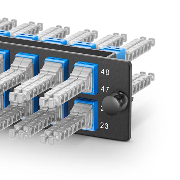 P12MD2P2SMF 12 MDC/PC 2 Port Fiber Termination Box 48 Fibers OS2 Single Mode Enclosures & Cabinet