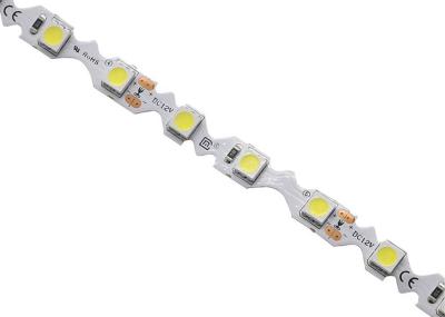 Bendable SMD 5050 S Type LED Strip Advertising IP20 Wide Beam Angle CE & RoHs