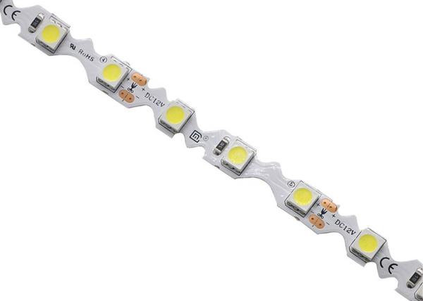 Bendable SMD 5050 S Type LED Strip Advertising IP20 Wide Beam Angle CE & RoHs