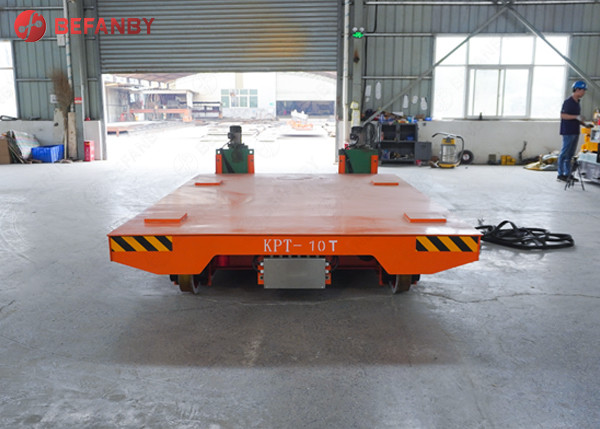 AC Motor Aluminium Plant Materials Transfer Trolley