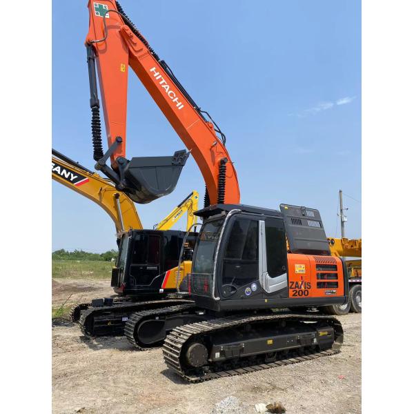 Used Hitachi ZX200 Excavator Durable Hydraulic Crawler Excavator for Construction Site