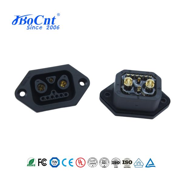 DM40 2+1+7P 40A/100A EBIKE Connector Waterproof Lithium Battery Charging Port Connector