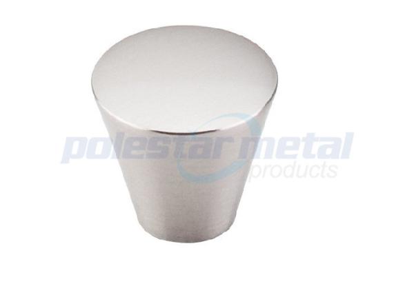 Brushed Cabinet Handles And Knobs Satin Nickel Modern 1 1/16 Cone Cabinet Knob