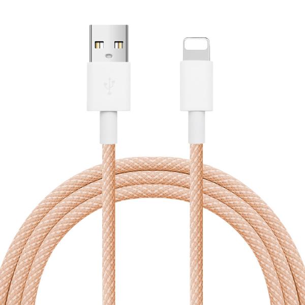 2-Pack Tangle-Free Braided Cable MFi-Certified Alternative for OEM Support and Customized Needs