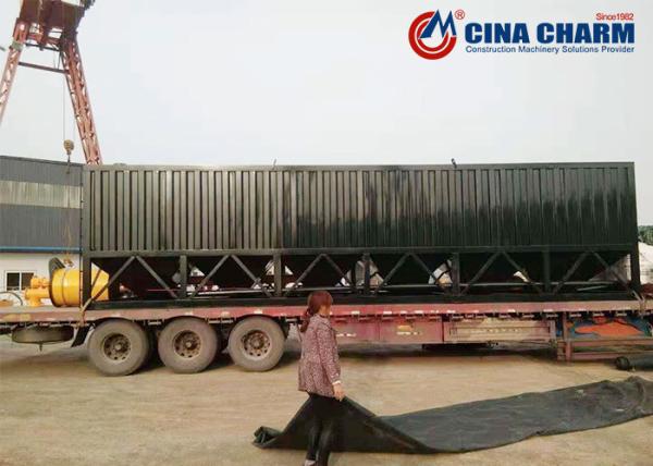 Cement Storage Fly Ash Storage Silo Horizontal Type With Fully Welded Construction
