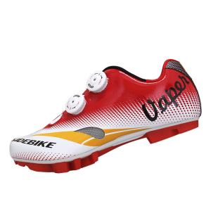 Sobre seletores o ciclismo ajustável calça compatível com as sapatas lisas do