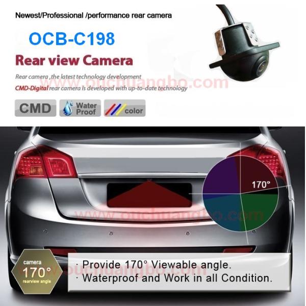 Ouchuangbo HD 170 degree wide viewing waterproof universal camera OV7950 OCB-C198