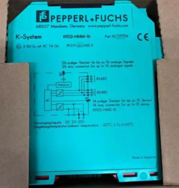 Pepperl+Fuchs KFD2-HMM-16 HART MUX Modulo primario de entrada digital 24 VDC 16 canales